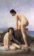 Adolphe William Bouguereau Bathers oil painting on canvas